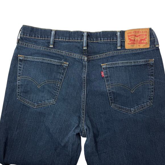 Levi's 541 Athletic Taper Fit Jeans Mens size 38 x 34 Low Stretch Denim - Picture 11 of 13
